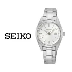 세이코 SEIKO 여성 화이트 메탈 패션 손목시계 SUR633P1