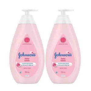 존슨즈 베이비 로션 750ml x 2개 코스트코 대용량 어린이 아기 유아 바디로션