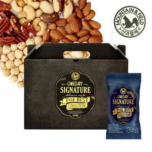 [산과들에] 총 60봉 하루견과 30봉 선물세트 x 2개 / 원데이시그니처노블 견과 견과류 간식