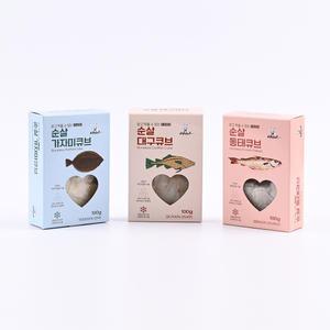 배마마 가자미 대구 동태  큐브 생선 재료 토핑 죽