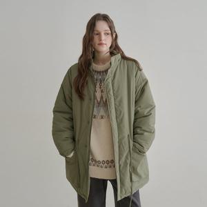 [공구우먼] [제작] 콘뉴 하프 스트링 패딩 79101 빅사이즈여성의류