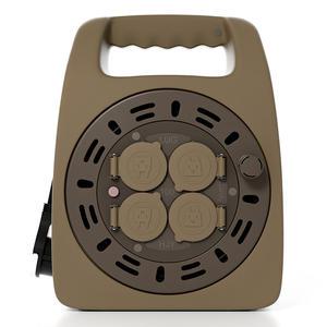 LUG 러그박스 20M 캡형 브라운 /캠핑릴선/전기코드릴 /연장선/리드선