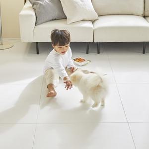 [리퍼브] 층간소음매트 아기 거실 유아 시공 플로리아 이든 매트 70x70x2.4cm