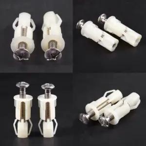 변기 뚜껑 나사 변기경첩 셀프 수리 고정 낱개 구멍 부속품 너트 교체 변기커버 DIY