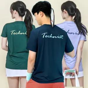 [테크니스트] 티셔츠 배드민턴 반팔 상의 남성 여성 기획티 TCNST093
