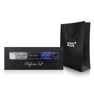 몽블랑 미니어처 5종 세트 + 몽블랑 쇼핑백
