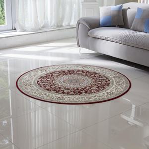 페르시안 클래식 원형 카페트 인테리어 물세탁 사계절 거실 러그 180x180