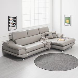 [에보니아] 디아나 이태리 통가죽 4인용 카우치 쇼파