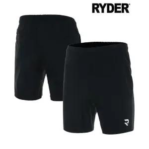 라이더 배드민턴 하의 4부 기획 반바지 블랙 2025RBP-1 남성 여성 남녀공용