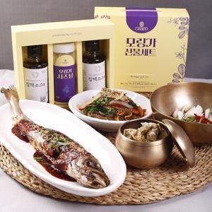 신화정 모링가 선물세트 모링가시즈닝1+잡채소스2