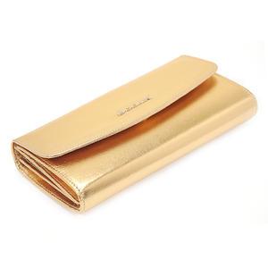 스코안 골드가죽 금색 황금색 국내제작 3단 장지갑 1393