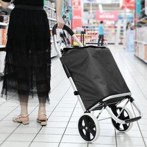 연상연하 시장바구니캐리어 바퀴달린장바구니 무소음 접이식손수레 휴대용 쇼핑 핸드 폴딩 장보기카트
