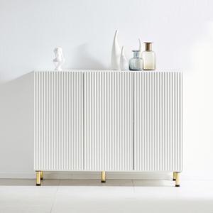 파로마 홈즈 라떼 템바보드 1200 높은 거실 수납장 HAP052