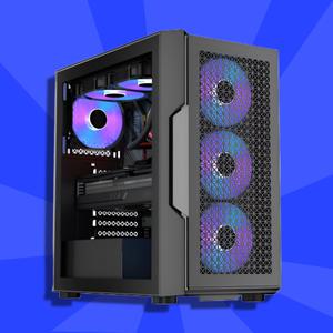 NOVGA 반본체 R5 7500F B650M (32GB, SSD512GB) THEBLUE