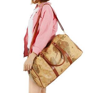 [JH4R8Q7S_51IN]세계지도디자인 빈티지가방 보스턴백