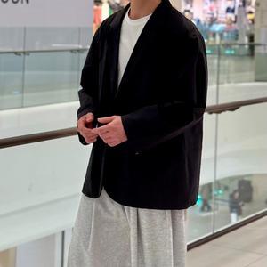 남자 오버사이즈 블레이져 자켓 남성 캐주얼 오버핏 블레이저 재킷