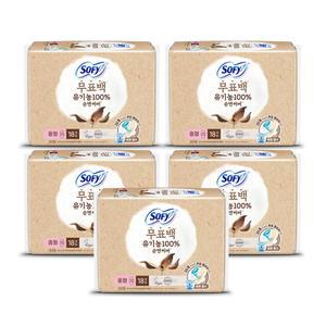 바디피트 유기농 생리대 순면커버 무표백 중형 x 18P x 10개