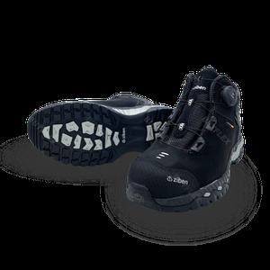 지벤 ZB-207 경량 안전화 다이얼 방수내피 현장 작업화 블랙