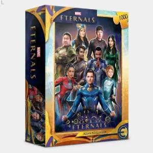 1000P 마블 이터널스/직소 퍼즐 완구 MCU 영화 어린이 성인 1000피스 놀이 장난감 어벤져스 키덜트 취미