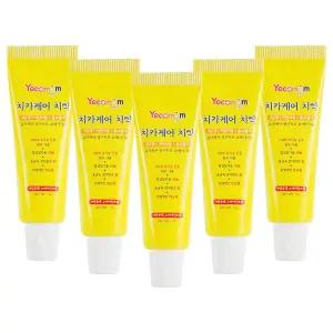 [보리보리/예꼬맘]예꼬맘 미니치약 5P /3단계/어린이용/이갈이/주니어치약 (비밀특가)