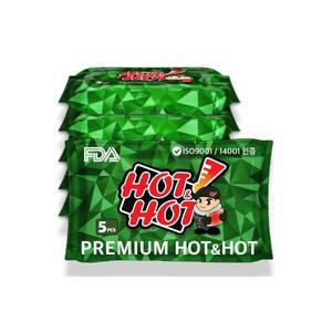 핫앤핫 160g+ 프리미엄 대용량 군용 핫팩 30매(GREEN) 보온대 군인 대형 최신제조 국내직접생산 미FDA인증