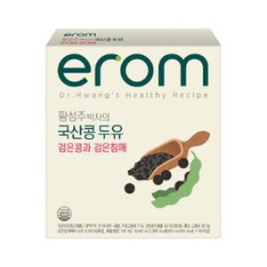[이롬] 황성주 국산콩두유 검은콩과 검은참깨 190ml 64입