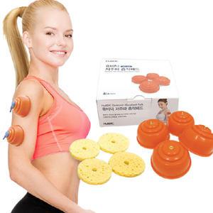 휴비딕 저주파 자극기 마사지기 부항형 흡착패드