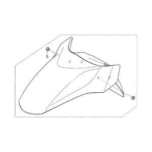 혼다 PCX125 후론트 휀다 블랙？25년부터 61000K1YDC0ZB