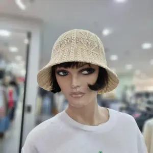 베네통/애플아울렛/니트 짜임 버킷햇 BCCPA4531