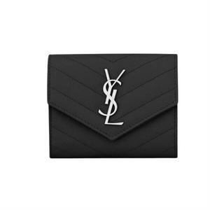 생로랑 모노그램 컴팩트 3단 지갑 403943BOW021000