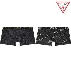 [롯데백화점]게스 [선물포장] 남성드로즈 2종세트 GEMDR166BK168BK