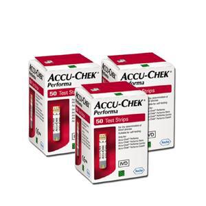 [기타]아큐첵 퍼포마 혈당시험지 150매 혈당 측정 검사지 당뇨 소모성 재료