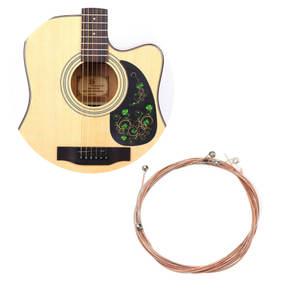 클래식 포크 어쿠스틱 기타 스트링 6개세트 기타줄 키타줄 교체 수리 기타끈 통기타줄 골드