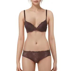 [롯데백화점]엘르이너웨어 멜로우 레이스 빵빵브라햄팬티세트(EDWBR812EDWBP812BR)