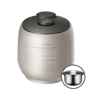 [6인용]  그레인 올스테인리스 IH전기압력밥솥 CRT-UPDS0671SB