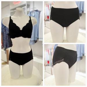 갤러리아 [특가][브라1+팬티2}부직포 풀커버 기능 브라셋트TAWBRR72 TAWBPR72BKAA