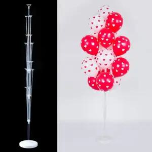 풍선꽂이장식세트160cm(19개스틱)빅하트인쇄혼합20입/학교/잔치/기념일/축제/축하/생일/이벤트/판촉/행사