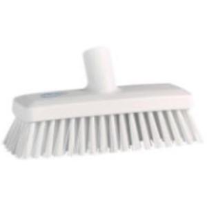 바이칸 욕실 바닥솔 스탠드형 헤드 타일 물청소 흰색 BNS