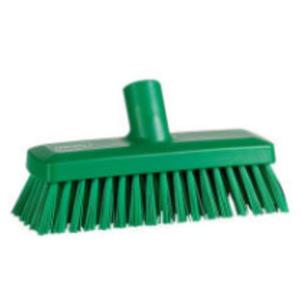 바이칸 욕실 바닥솔 스탠드형 헤드 타일 물청소 녹색 BNS