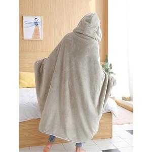 핑크 어깨 차박 온열 똑딱이 망토 화이트 고양이 방한 후드망토 입는 블랭킷 야자 무릎담요