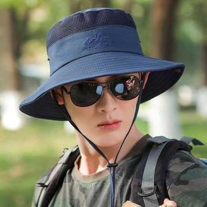 고품질 여름 남성 가능 메쉬 끈조절 등산용 선캡 머리 모자 중년남성모자 남자아웃도어썬캡 (WFHVTMU)