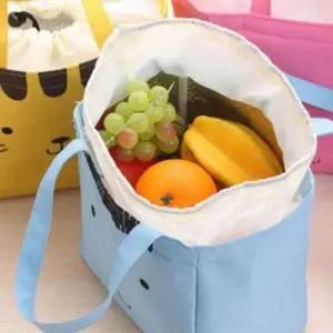 [라일리] Rly 귀여운 방한 케릭터 스타일 방수가능 보온 보냉 가방  28476441)