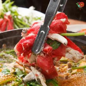 봄날애 얼큰 소고기 버섯 미나리 샤브샤브+칼국수 밀키트, 3인분