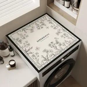 1+1 북유럽 규조토 세탁기 건조기 냉장고 커버 먼지덮개