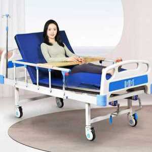 옴니 가정용환자침대 병원침대 1인용 2모터 등각도