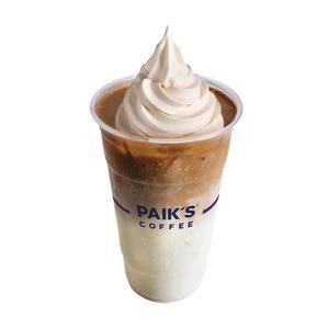 [빽다방] 아이스크림카페라떼