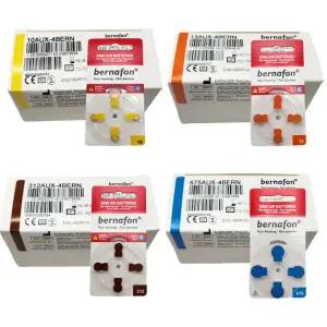 힘쎄고 오래가는 에너자이저 버나폰 1통 40알 보청기약 밧데리  10 노랑색 312 갈색 13 주황색 675 파랑색