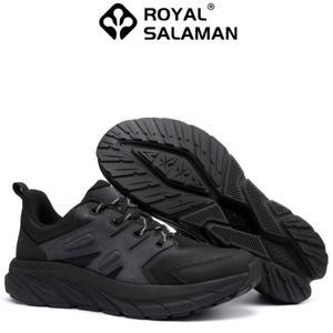 ROYAL SALAMAN 발편한 천연가죽 운동화 키높이 트래킹화 97109