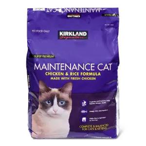 커클랜드 시그니춰 슈퍼 프리미엄 메인터넌스 캣 치킨/라이스 11.34kg 1개