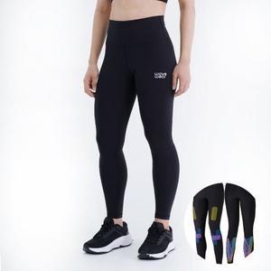 웨이브웨어 - Y10 블랙 컴프레션 종아리 슬리밍 레깅스 스포츠 테이핑 (여성용)